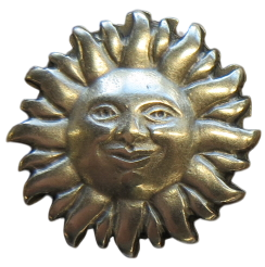 Bündnersonne Altsilber