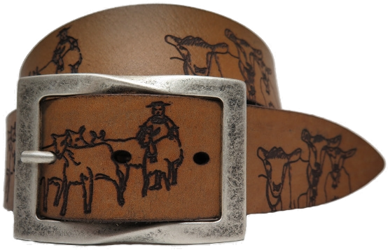 Ledergurt Ziege 40mm Natur (11014/72-40.0)