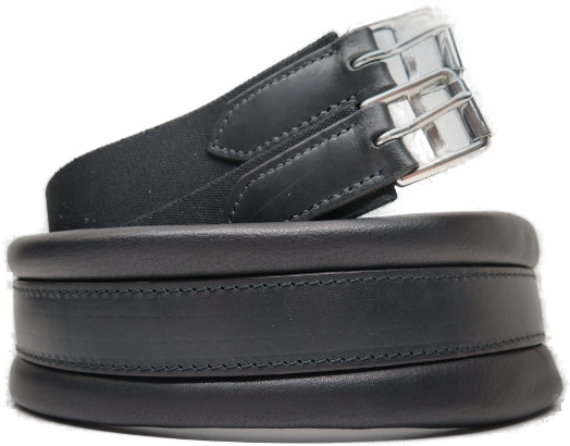 Sattelbauchgurt Schwarz (14230)