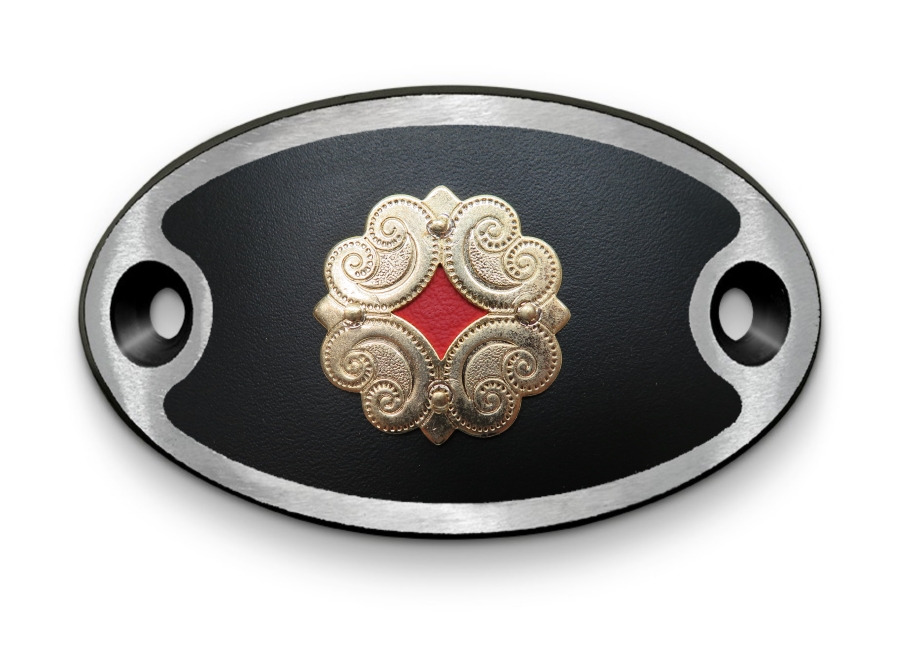 Schnalle Roses Lady MS Schwarz (10900-40.81RML)