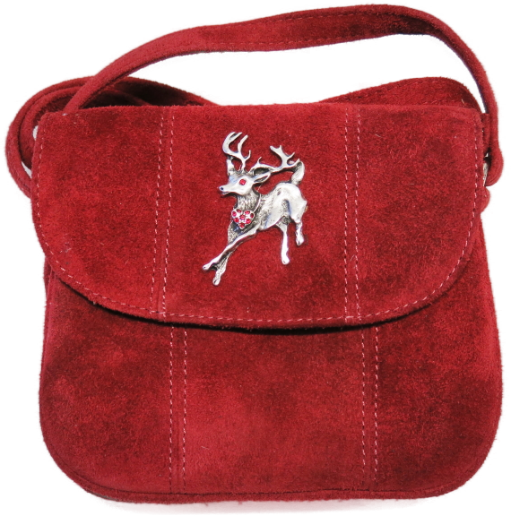Trachten Umhängetäschli Rot V (19700.94.10B)