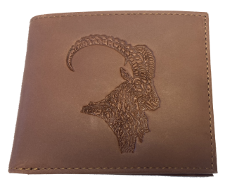 Geldbörse Branding Steinbockkopf (19712B-SBK)