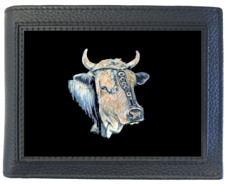 Geldbörse Munikopf geschnitzt (19736.500.1)