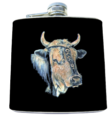 Flachmann Muni geschnitzt (91050.1)