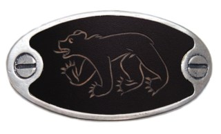 Casbelt Schnitzschnalle Bär (10900-40.123.121.92)