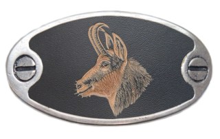 Casbelt Schnitzschnalle Gemse (10900-40.123.121.46)