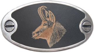 Casbelt Schnitzschnalle Gemse (10900-40.123.121.46)