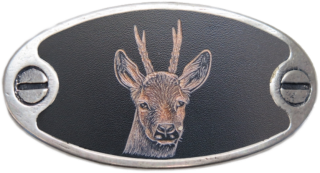 Casbelt Schnitzschnalle Rehbock (10900-40.123.121.47)