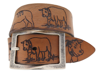 Ledergurt Papillon 40mm (11021/72-40)