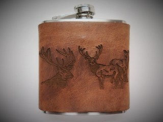 Flachmann Hirsch Rotbraun (91050LHIR.20)