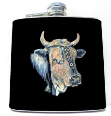 Flachmann Muni geschnitzt (91050.1)