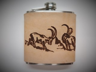 Flachmann Steinbock Natur (91050LSTB.0)