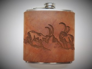 Flachmann Steinbock Rotbraun (91050LSTB.20)