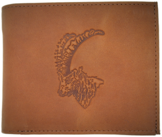 Geldbörse Branding Steinbockkopf (19712B-SBK)