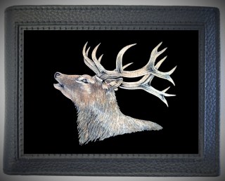 Geldbörse Hirschkopf geschnitzt (19736.500.88)