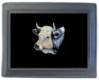 Geldbörse Kuh S geschnitzt (19736.500.2)