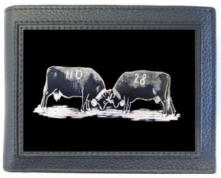 Geldbörse Kuhkampf geschnitzt (19736.500.42)
