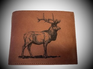 Geldbörse Laser Hirsch (19712L-HIR)