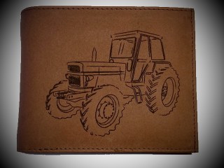 Geldbörse Laser Traktor (19712L-TRK)