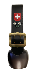 Glocke Tirolschelle C Umnäht (10450.2-UN WA EDW )