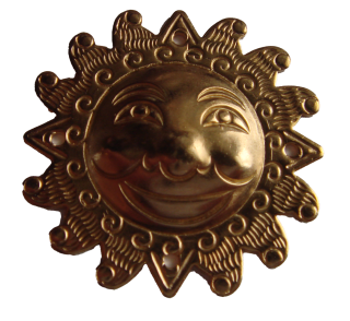 Beschlag zum Nägelen Sonne (K-00388-36.SO)