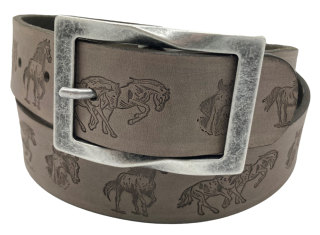 Ledergurt Branding Pferd 40mm (11072/72-40)