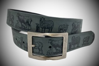 Ledergurt Branding Schaf 35+40mm (11071/72)