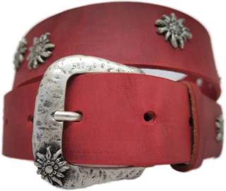 Ledergurt   Edelweiss Due 40mm  (11097P/83-40)