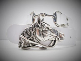 Ledergurt Fashio Trense 40mm (11044/96-40)