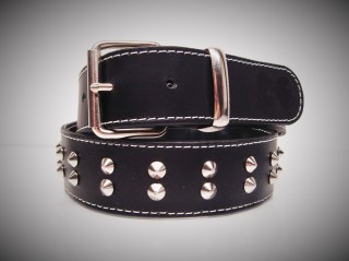 Ledergurt Punk 40mm (11025-40)