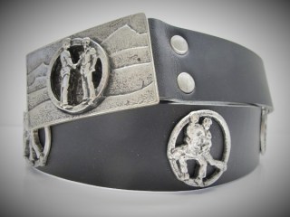 Ledergurt Schwinger 40mm  (11044/105-40)