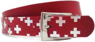 Ledergurt  Swiss 35mm (11091/2-35)