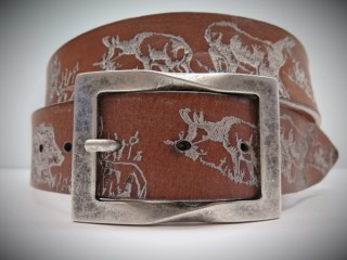 Ledergurt Wild 40mm Cognac (11011/72-40.42)