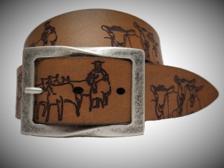 Ledergurt Ziege 40mm Natur (11014/72-40.0)