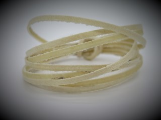 Nähriemen Rohhaut 4mm Natur (Pergament) (19986)