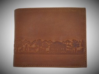 Geldbörse Branding Alpaufzug