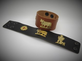 Lederarmband Appenzell  4cm